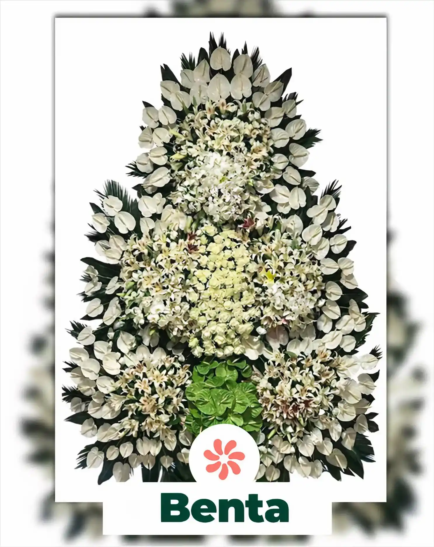 خرید تاج گل ترحیم در تهران کد 6