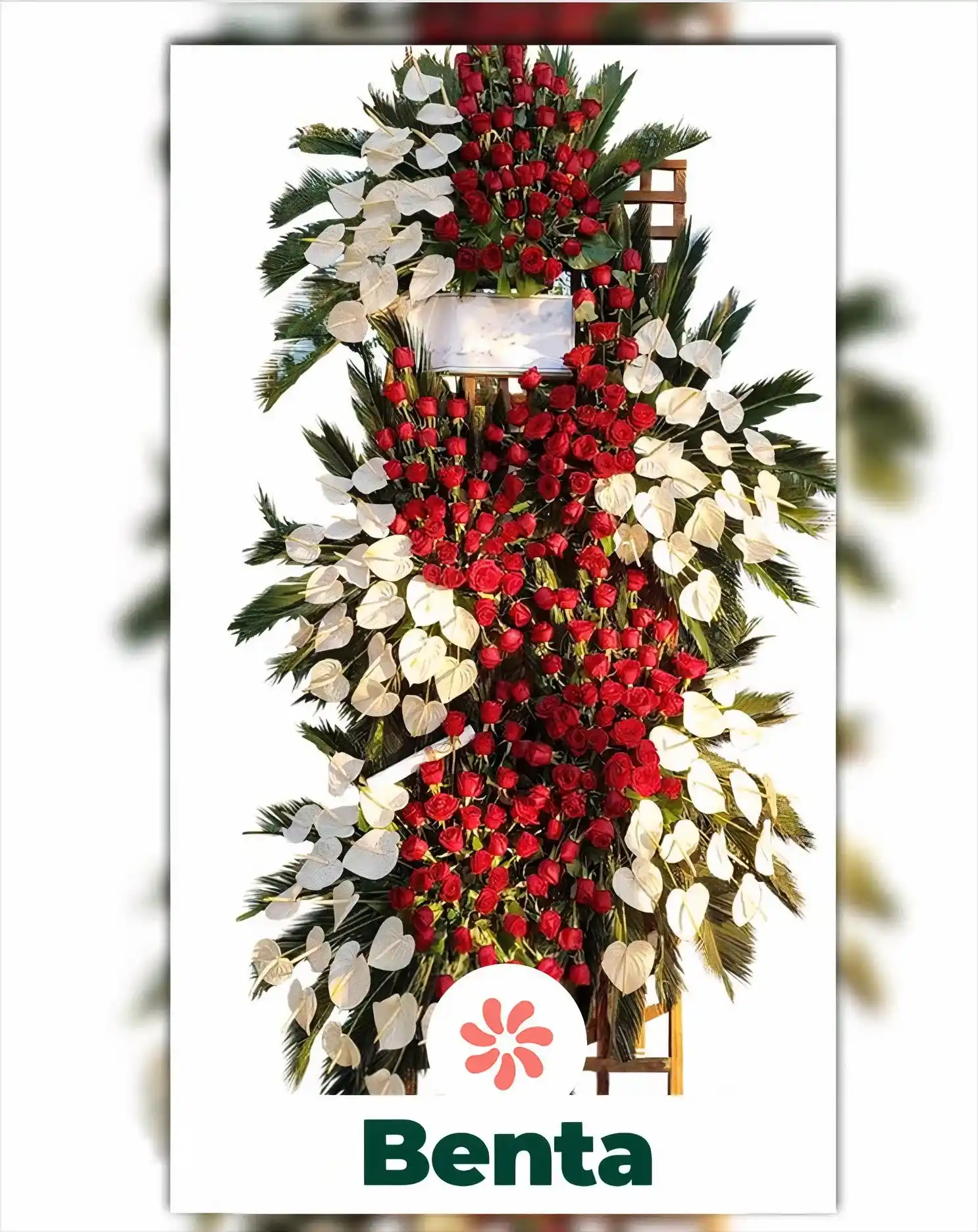 تاج گل ترحیم لاکچری بنتا فلاور کد 13