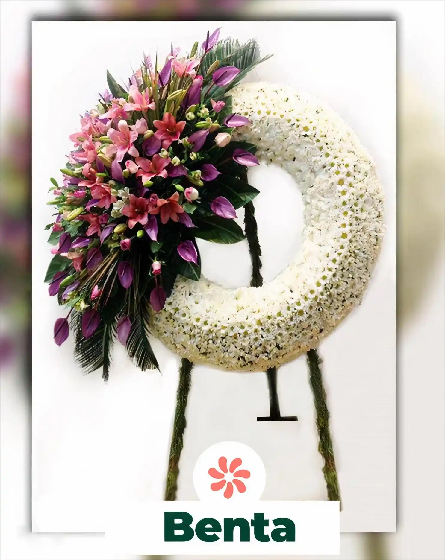 تاج گل درباری تبریک کد 15