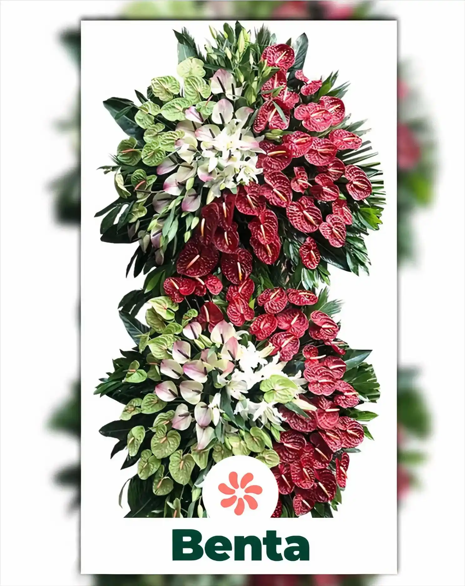 سفارش تاج گل تبریک کد 22