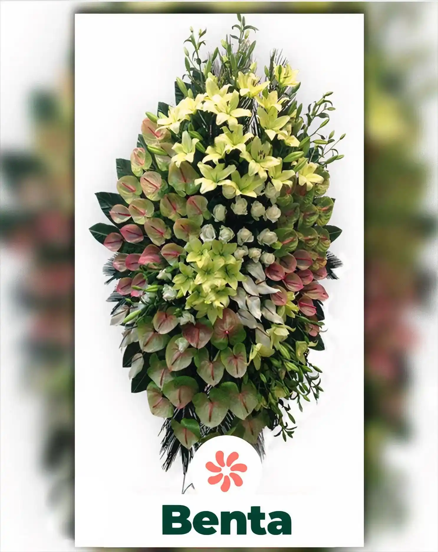 سفارش تاج گل تبریک کد 24