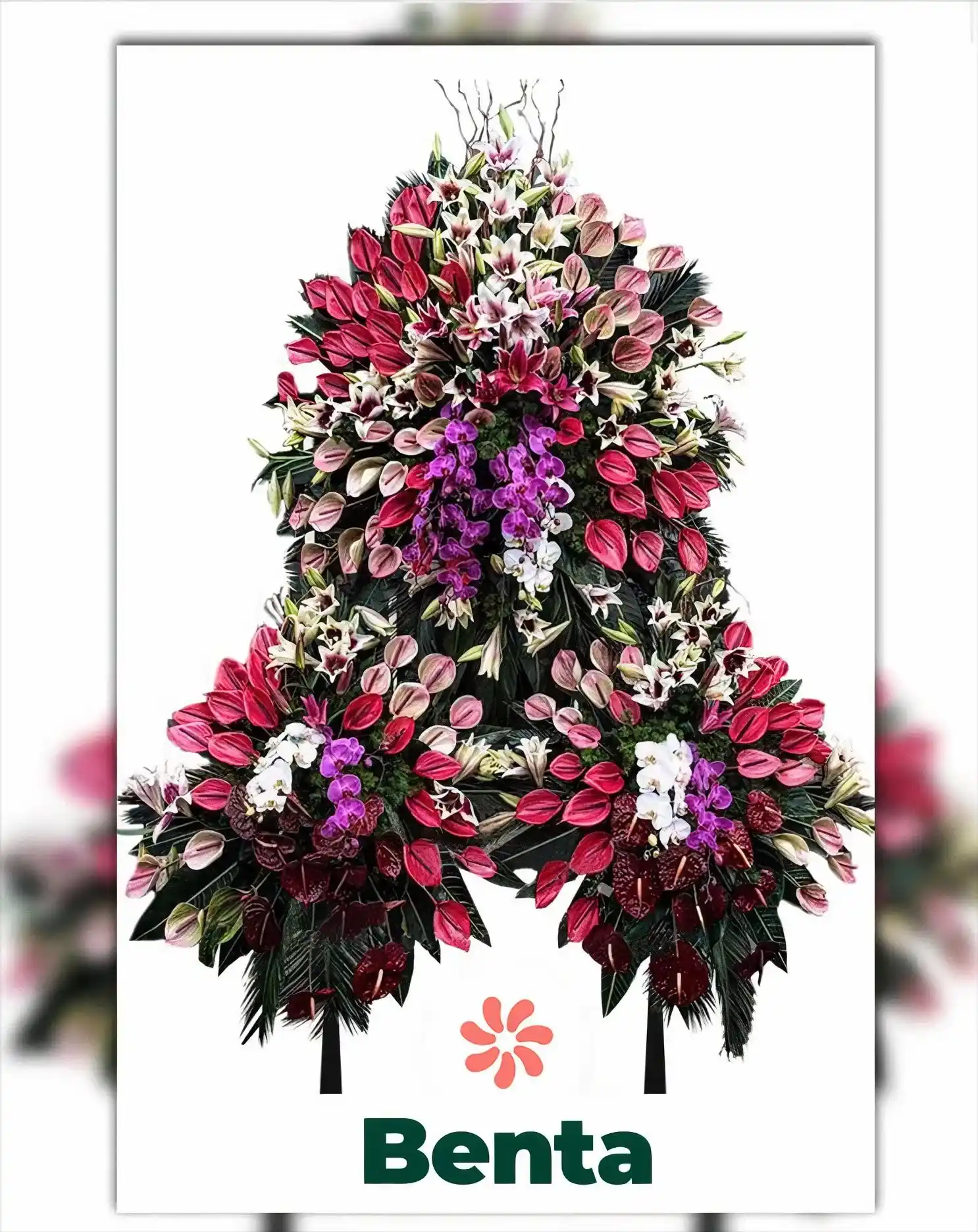 سفارش تاج گل تبریک کد 29