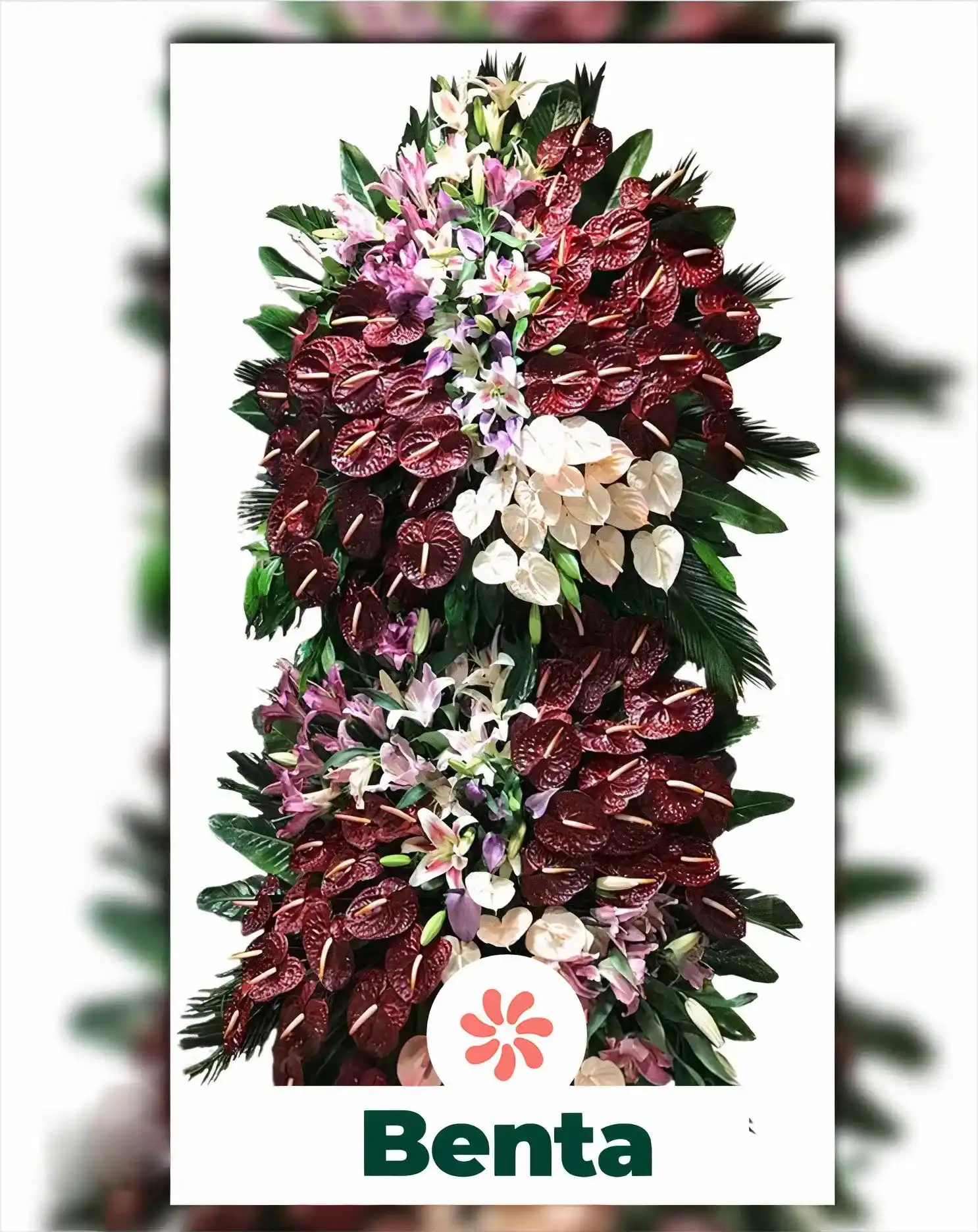 سفارش تاج گل تبریک کد 30