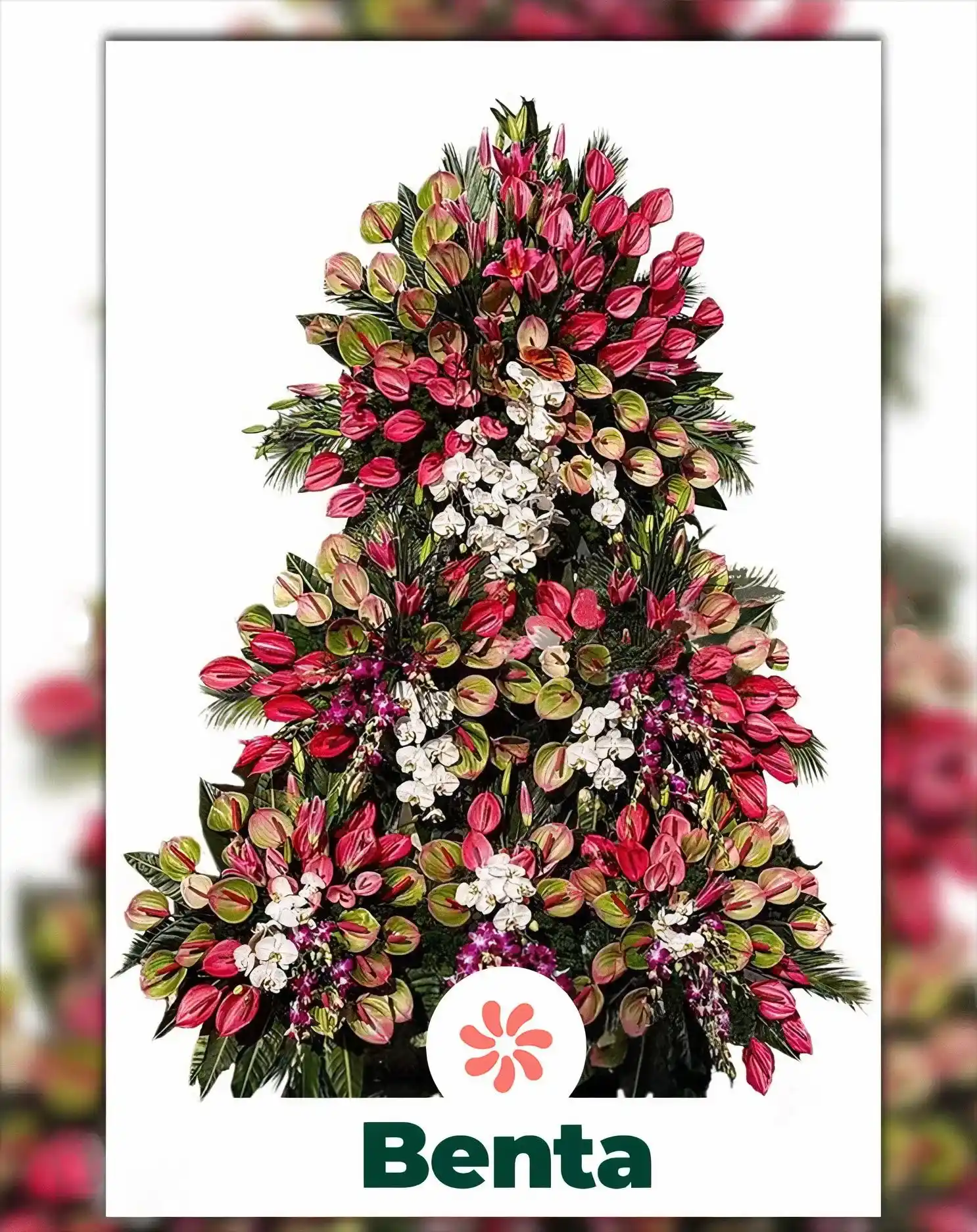 تاج گل مجلل تبریک کد 31